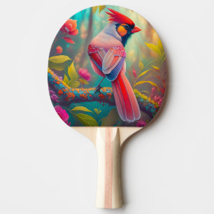 Raquette De Ping Pong Imaginaire Birds Homme Cardinal