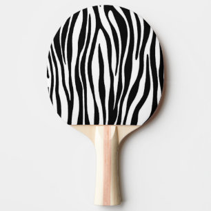 Raquette De Ping Pong Impression Zebra