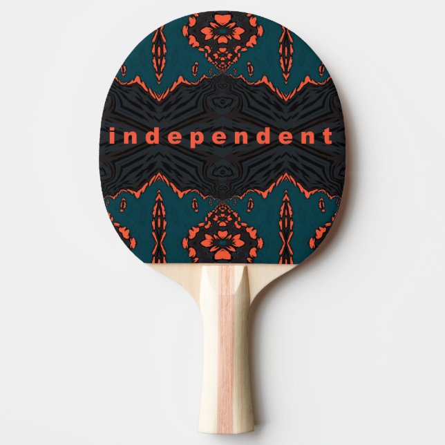 Raquette De Ping Pong Indépendant et fier (Devant)