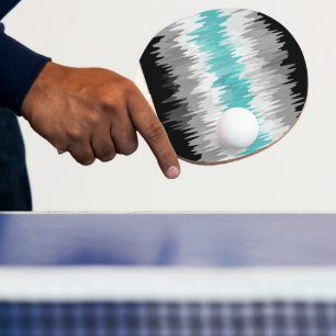 Raquette De Ping Pong Indicateur Abstrait de la Fierté de la bramasculin