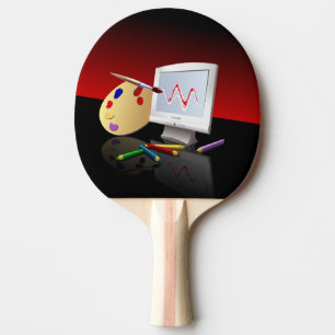 Raquette De Ping Pong Infographies