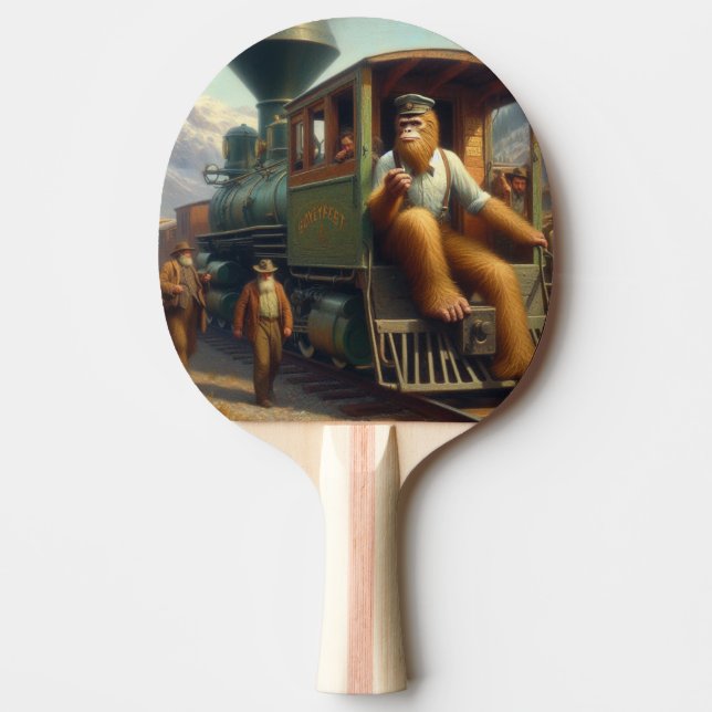 Raquette De Ping Pong Ingénieur de train Bigfoot (Devant)
