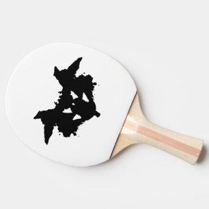 Raquette De Ping Pong Inkblot de Rorschach