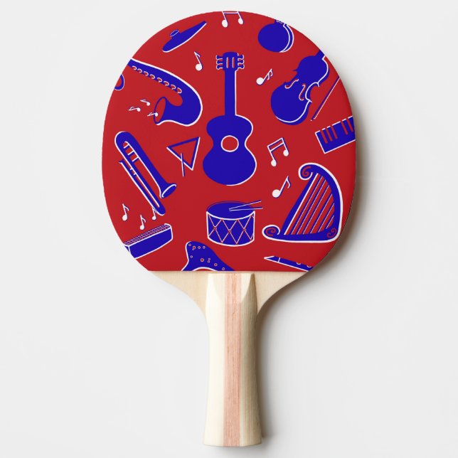 Raquette De Ping Pong Instruments de musique (Devant)