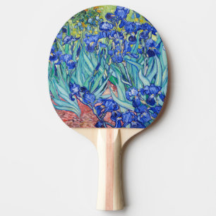 Raquette De Ping Pong Irises Vincent van Gogh