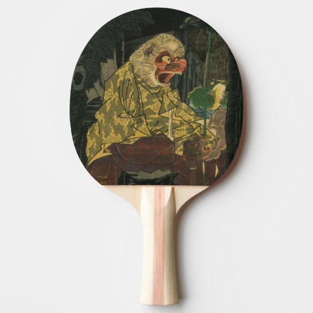 Raquette De Ping Pong Iwami Jutaro (1:3) (Devant)