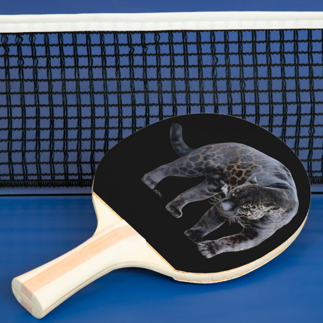 Raquette De Ping Pong Jaguar Diablo paddle de ping-pong noir (Insitu)