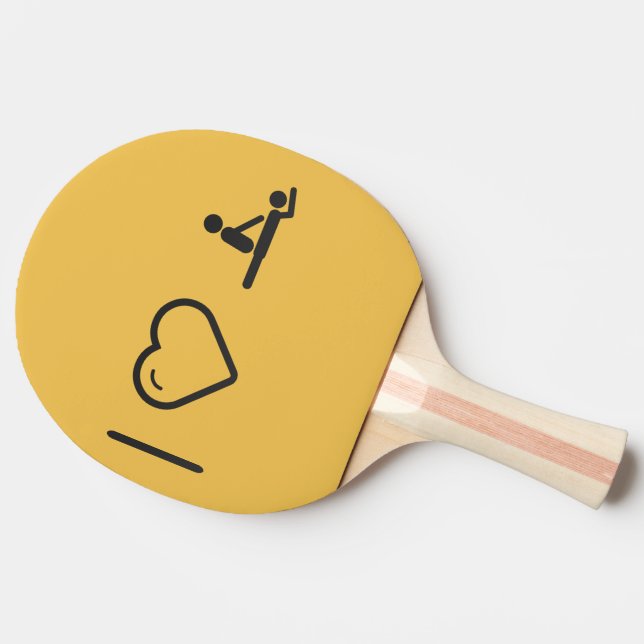 Raquette De Ping Pong J'aime le massage (Côté)