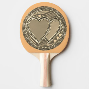 Raquette De Ping Pong J'aime Ping Pong avec compassion