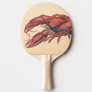 Raquette De Ping Pong James Sowerby Homard serbé