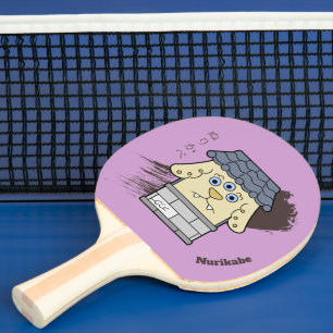 Raquette De Ping Pong Japonais Yokai Nurikabe