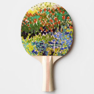 Raquette De Ping Pong Jardin Floral Van Gogh À Arles Art Floral