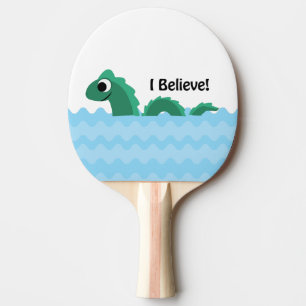 Raquette De Ping Pong Je crois que Champ le Monstre du lac Champlain