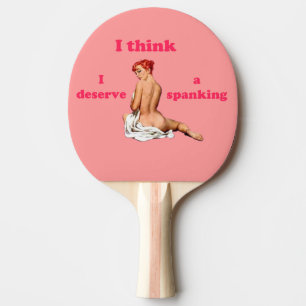Raquette De Ping Pong Je pense