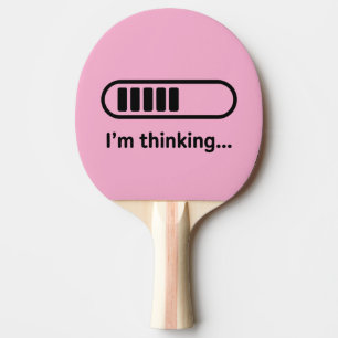 Raquette De Ping Pong Je réfléchis... Barre de progression Chargement Ro
