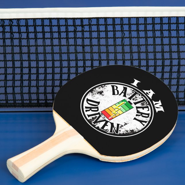 Raquette De Ping Pong Je suis batterie de ping pong paddle (Insitu)