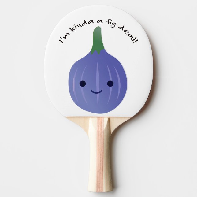 Raquette De Ping Pong Je suis Kinda un contrat de fig (Devant)