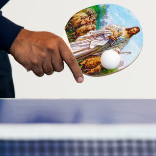 Raquette De Ping Pong Je suis le bon berger Jean 10:7-21