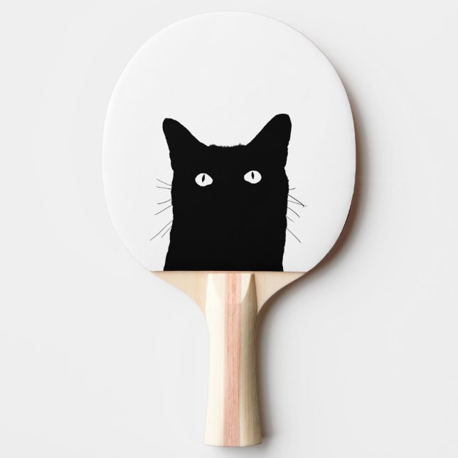Raquette De Ping Pong Je vois le chat cliquer sur pour choisir une (Devant)