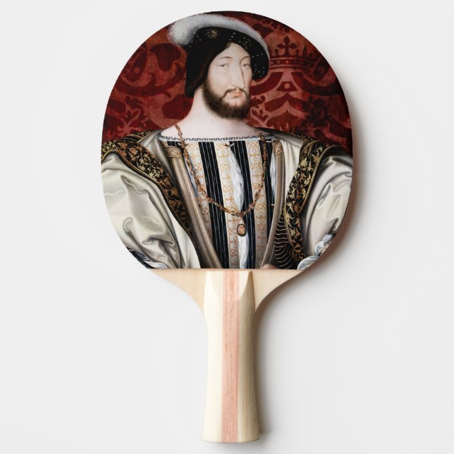 Raquette De Ping Pong Jean Clouet - François Ier, Roi de France (Devant)