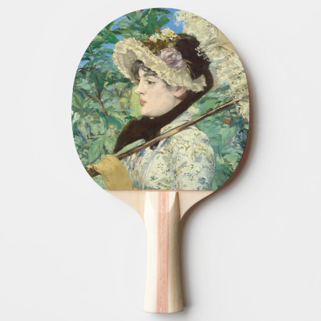Raquette De Ping Pong Jeanne (printemps) Edouard Manet (Devant)