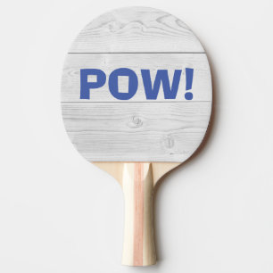 Raquette De Ping Pong Jeu de bois rustique amusant