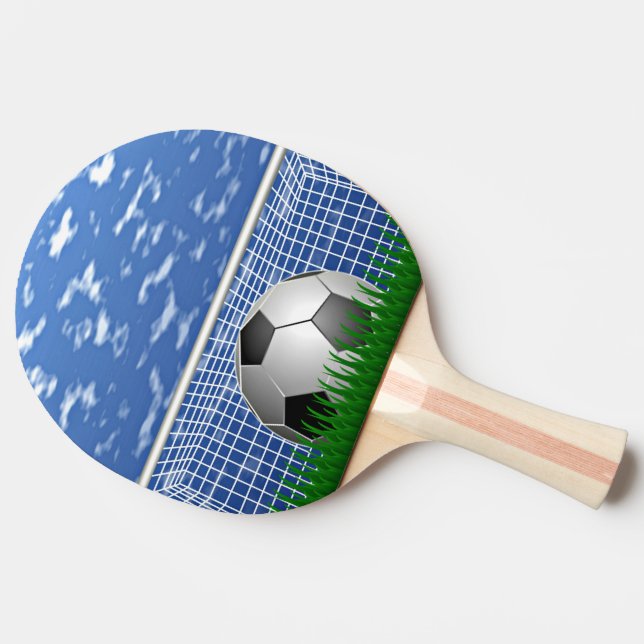 Raquette De Ping Pong Jeu de soccer, filet de football et balle (Côté)