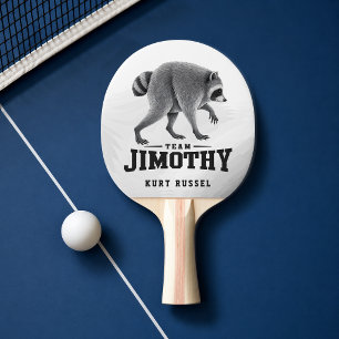 Raquette De Ping Pong Jimothy Raton Laveur Viral Drôle Trash Panda Faune