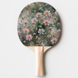 Raquette De Ping Pong Joli Fleur sauvage