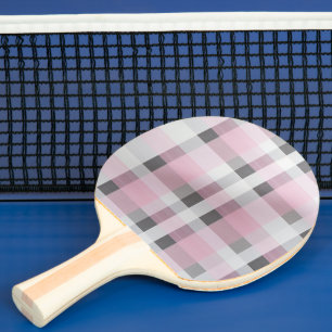 Raquette De Ping Pong Joli Motif rose - Tartan tendance