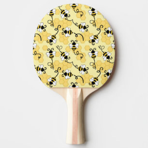 Raquette De Ping Pong Joli petit motif abeilles