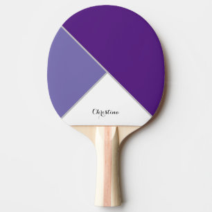 Raquette de ping pong jolie deux tons