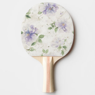 Raquette De Ping Pong Jolies fleurs de lavande violette