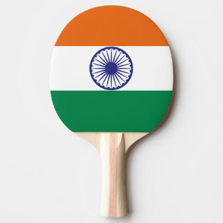Raquette De Ping Pong Jouer avec fierté en utilisant le Tricolor indien