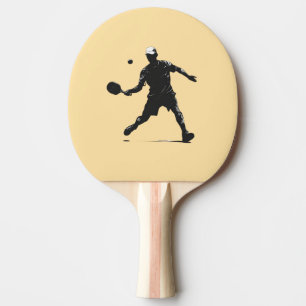 Raquette De Ping Pong Joueur de Pickleball Silhouette Sport Design
