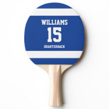 Joueur de sport Bleu royal et blanc