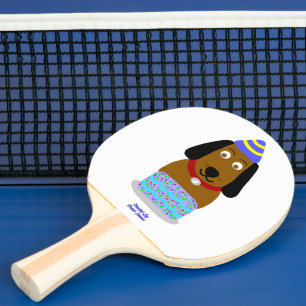 Raquette De Ping Pong Joyeux Anniversaire Ping Pong Paddle