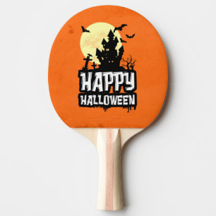Raquette De Ping Pong Joyeux Halloween