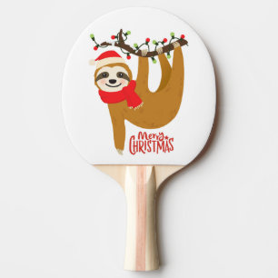 Raquette De Ping Pong Joyeux Noël mignonne Vacances de Noël