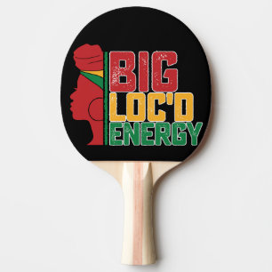 Raquette De Ping Pong Junetten Big Loc'd Energy Black Freedom