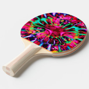Raquette De Ping Pong Kaleidoscope Apophyse Fractale I
