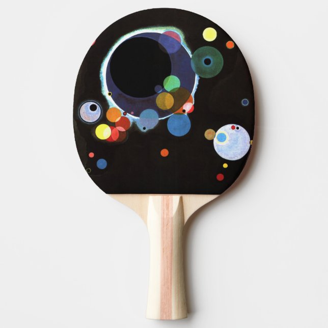 Raquette De Ping Pong Kandinsky - Plusieurs cercles (Devant)