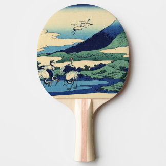 Raquette De Ping Pong Katsushika Hokusai - Umegawa dans la province de S