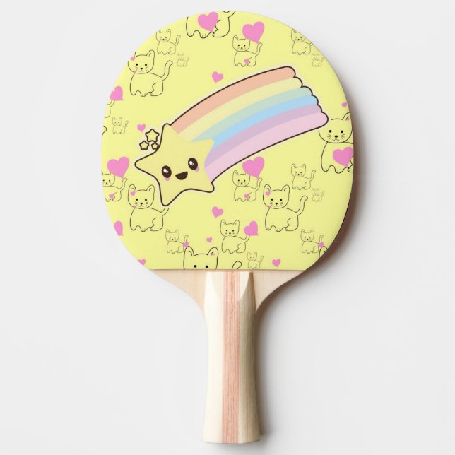 Raquette De Ping Pong Kawaii (Devant)
