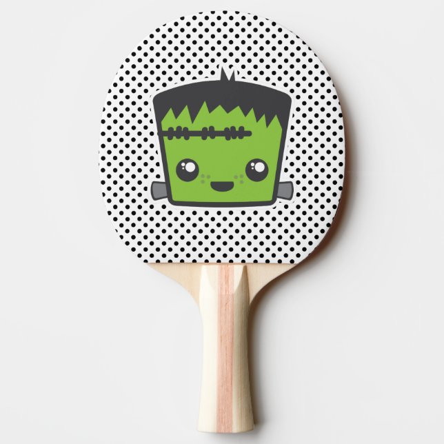 Raquette De Ping Pong Kawaii Frankenstein Ping Pong Paddle (Dos)