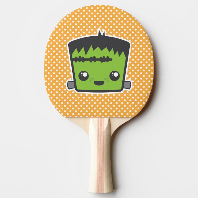 Raquette De Ping Pong Kawaii Frankenstein Ping Pong Paddle (Dos)