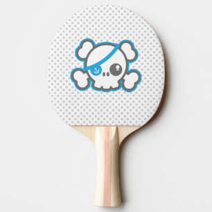 Raquette De Ping Pong Kawaii Pirate Skull Ping Pong Paddle