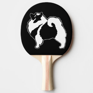 Raquette De Ping Pong Keeshond Graphics - Cute Original Chig Art