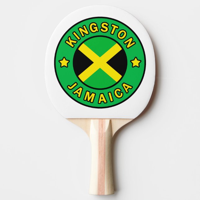 Raquette De Ping Pong Kingston Jamaïque (Devant)
