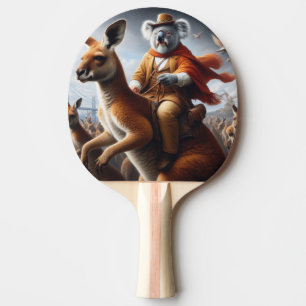 Raquette De Ping Pong Koala Kangaroo Rider